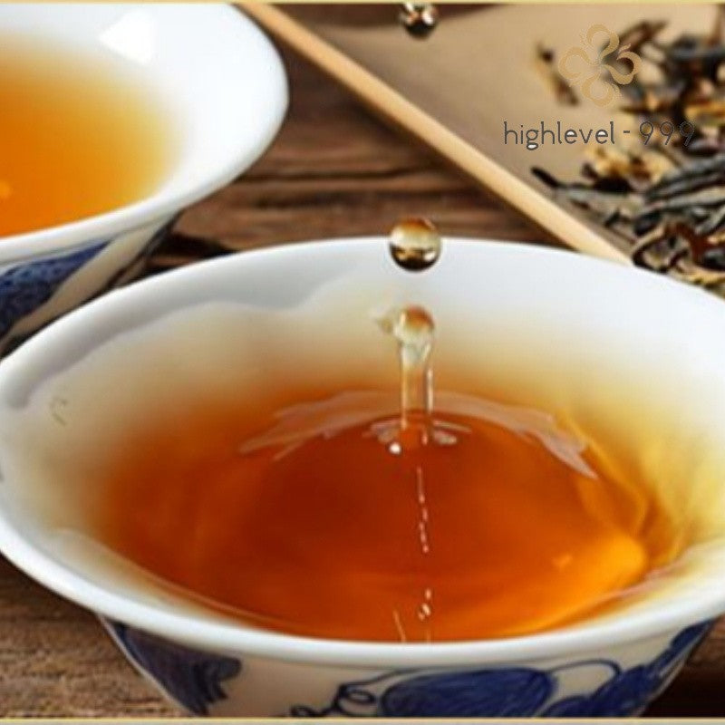 250g Ripe Pu'er Tea Brick Yunnan Menghai Yiwu Dark Tea Aged Dried Leaf Tea