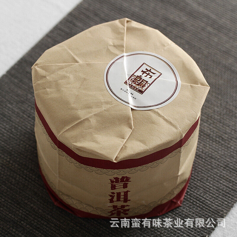 100g Yunnan Pu'er Tea 2021 Big Tree Old Tree Tea Brown Ripe Cake (Chong)