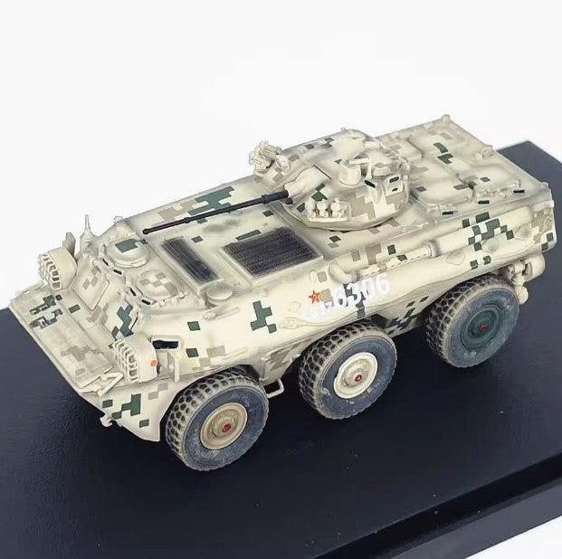 1:72 UNISTAR ZSL-92B Wheeled Armored Fighting Vehicle Diecast Tanks Armor Model