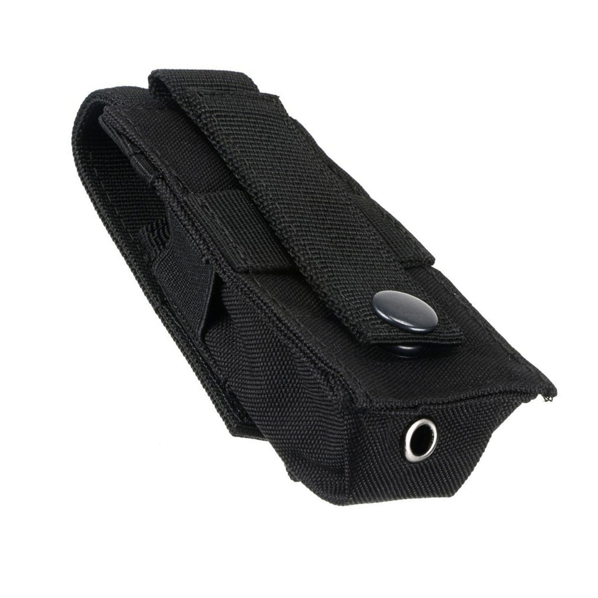 Tactical Molle Flashlight Holder Holster Flashlight Pouch Torch Carry Case B