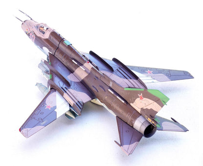 1:72 JC Wings Su-17M4 Afghan War, Bagram Airfield Fighter Diecast Boomber Model