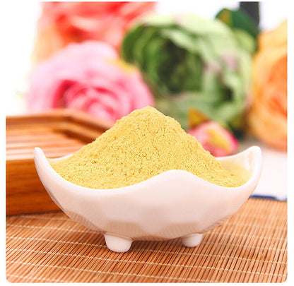 100g~500g Wild Harvested Shell-broken Pine Pollen Powder 99% Cracked Herbs 破壁松花粉