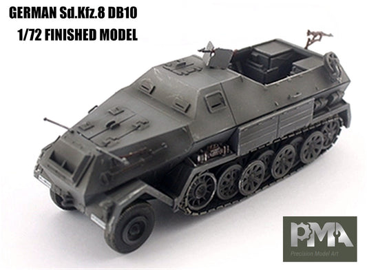 GERMAN Sd.Kfz.8 DB10 1/72 FINISHED TANK MODEL