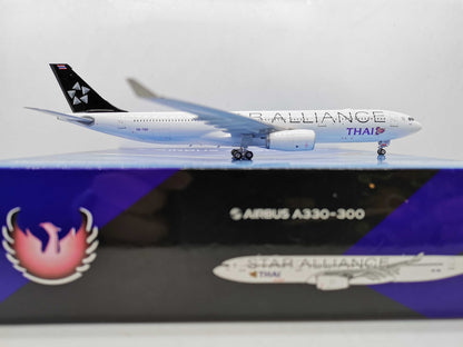 1:400 Phoenix THAI STAR ALLIANCE A330-300 Airplane Diecast Aircraft Plane Model