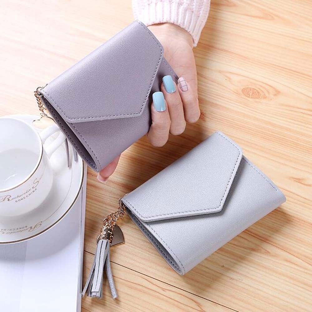 Fashion Women Ladies PU Leather Purse Money Wallet Clutch Card Bag Holder Gift
