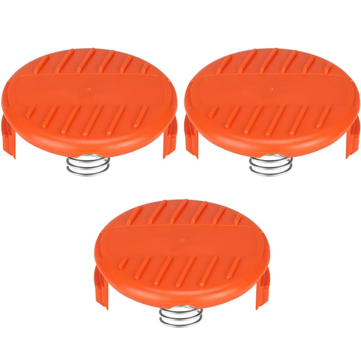 3× Spool Cap & Spring For Black & Decker CST1000 CST1100 CST1200 String Trimmer