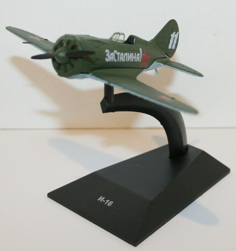 IXO I-16 Russian Multirole Fighter 1/87 diecast plane model
