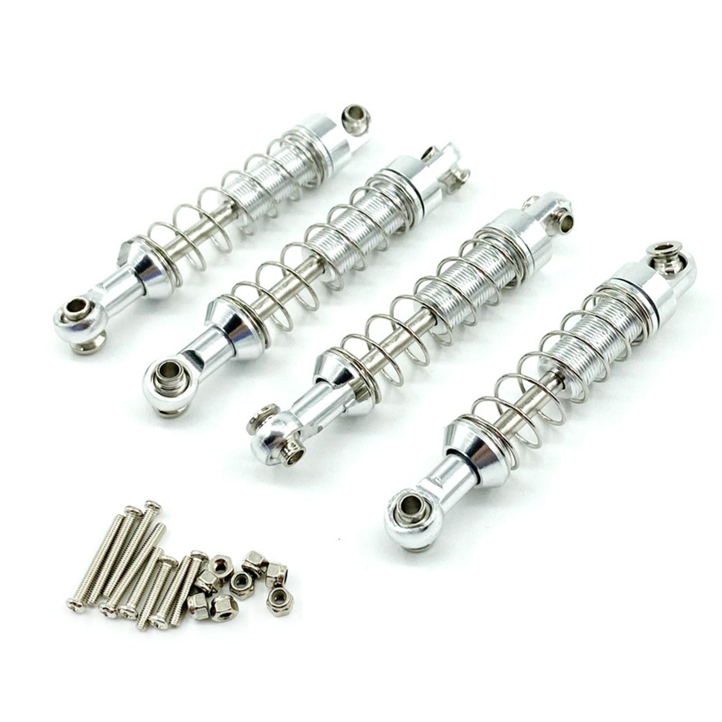 4 Pcs RC Car Shock Absorber With Accessories For WPL C14 C24 C34 MN D90 D91 D96