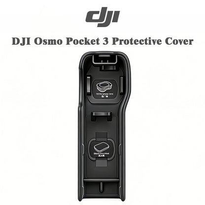 DJI Osmo Pocket 3 Protective Cover – Filter Storage & Mic 2 Mount, Lightweight