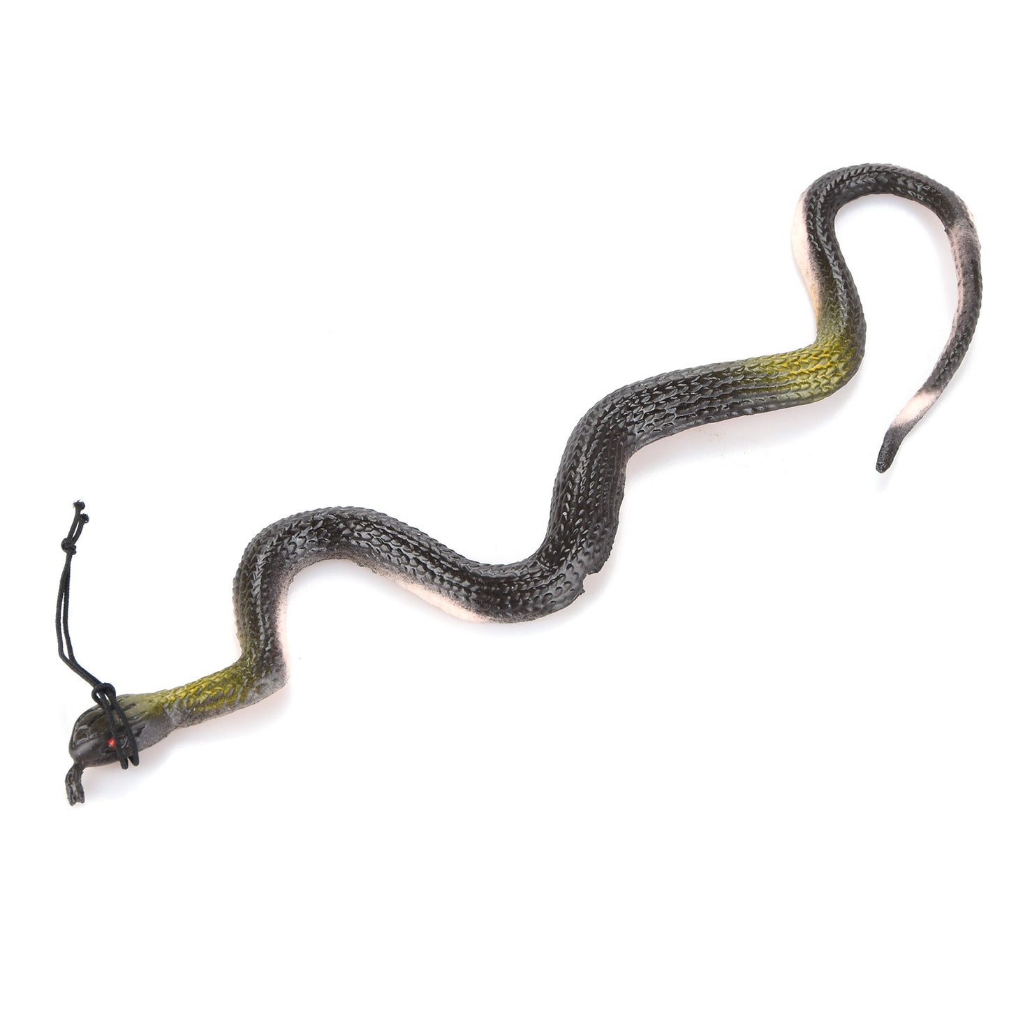 16" Real Rubber Toy Fake Snake Safari Garden Prop Joke Prank Halloween Gift