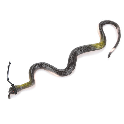 16" Real Rubber Toy Fake Snake Safari Garden Prop Joke Prank Halloween Gift