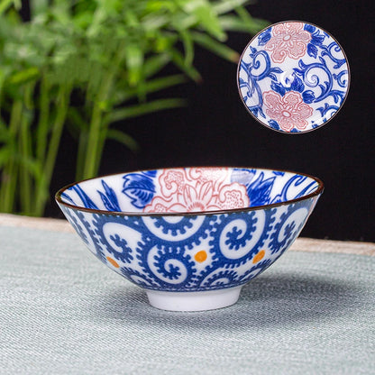 70ml 1Pc Chinese Blue and White Porcelain Teacup Ceramic Tea Bowl Master