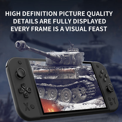 7-inch Full HD IPS Screen Linux Retro Handheld TV Video Game Console G90 64GB