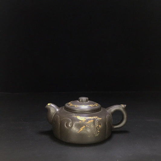 vintage chinese yixing purple clay teapot zisha ceremony teaware collection rare