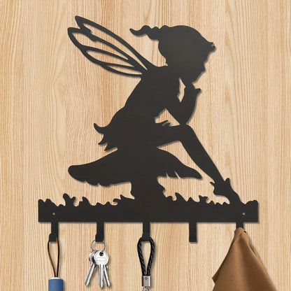 Metal Creative Genie Key Hangers, Wall Mounted Hangers Hooks, Household