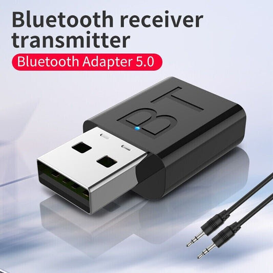 Adaptador Bluetooth 3.5 MM Auxiliar para Transferir la Música de tu Teléfono TV