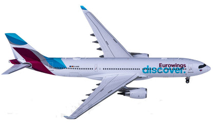 1:400 JC WINGS Eurowings Discover AIRBUS A330-200 Passenger Plane Diecast Model