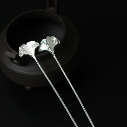 S925Silver Hairpin Daily Vintage Hair Stick Hanfu Cheongsam Cosplay Accessories
