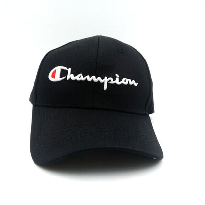 Champion Sport Baseball Cap Embroidery Black New Edition Hip Hop Hat Snapback