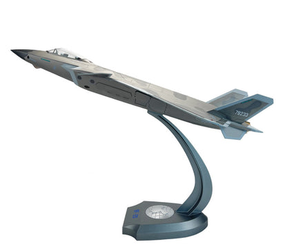 1:35 56CM Chinese J-20B Stealth Fighter Airplane Diecast Military Aircraft Model