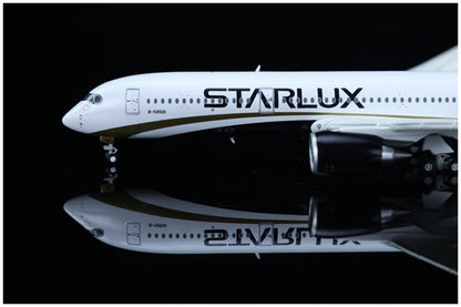JC Wings STARLUX For Airbus A350-900XWB B-58501 flaps down 1/400 Pre-built Model