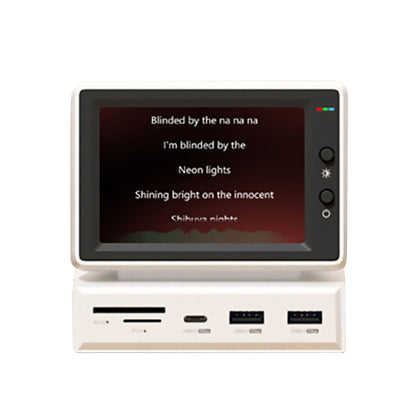 3.5" IPS Screen Monitor Secondary Mini IPS Monitor Computer USB 3.0 Hub TF Card