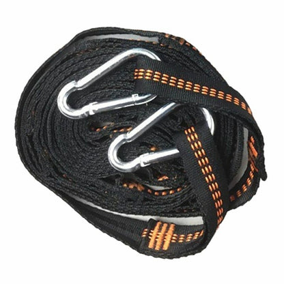 5-Step Rope Ladder Swing Carabiner Outdoor Tree Climbing Rescue Buckle Polyester