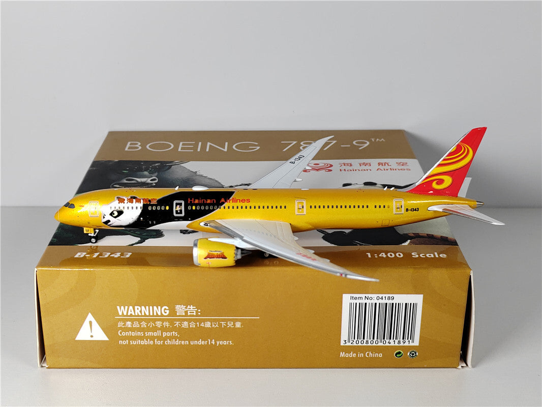 1:400 Phoenix Hainan Airlines BOEING 787-9 Airplane Diecast Aircraft Plane Model