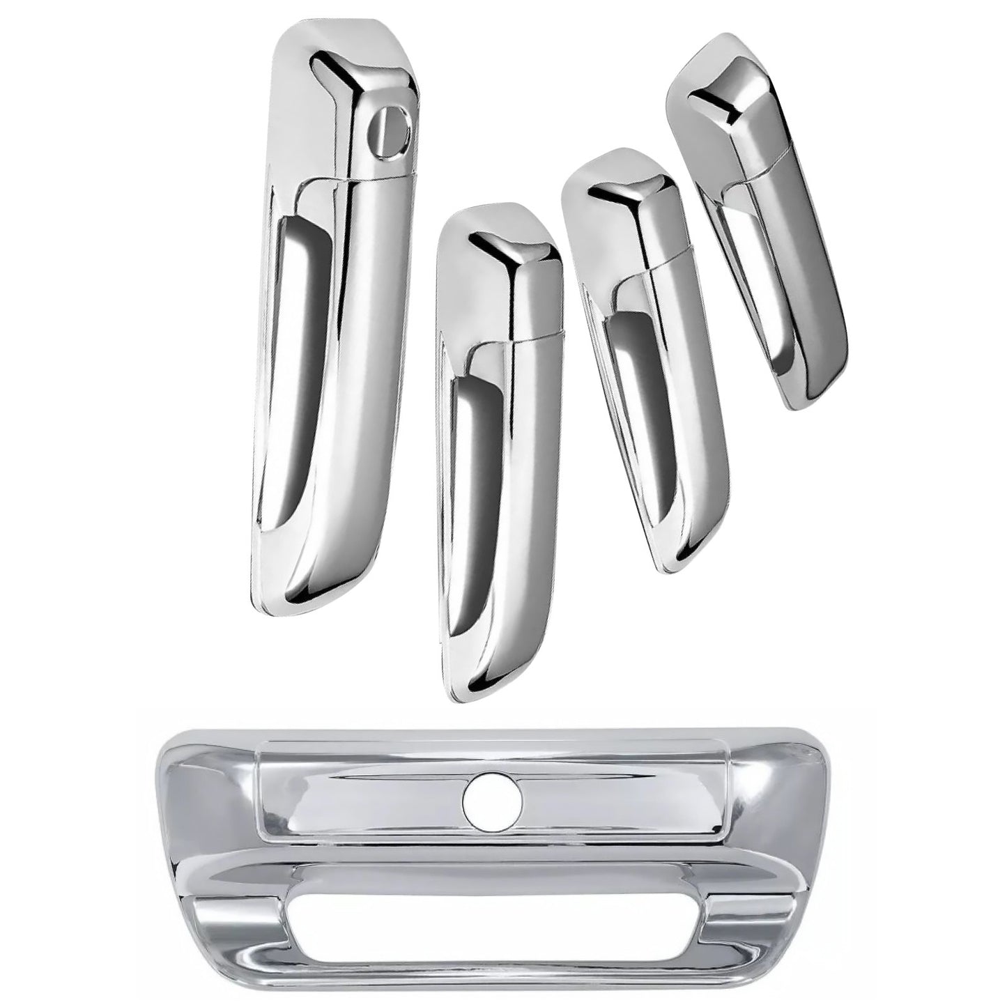 Door Handle & Tailgate Covers perfectly match the chrome effect for Dodge Ram