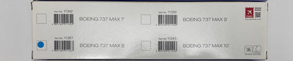 1:200 Hogan Boeing 737 MAX8 Passenger Airplane Plane ABS Plastic Aircraft Model
