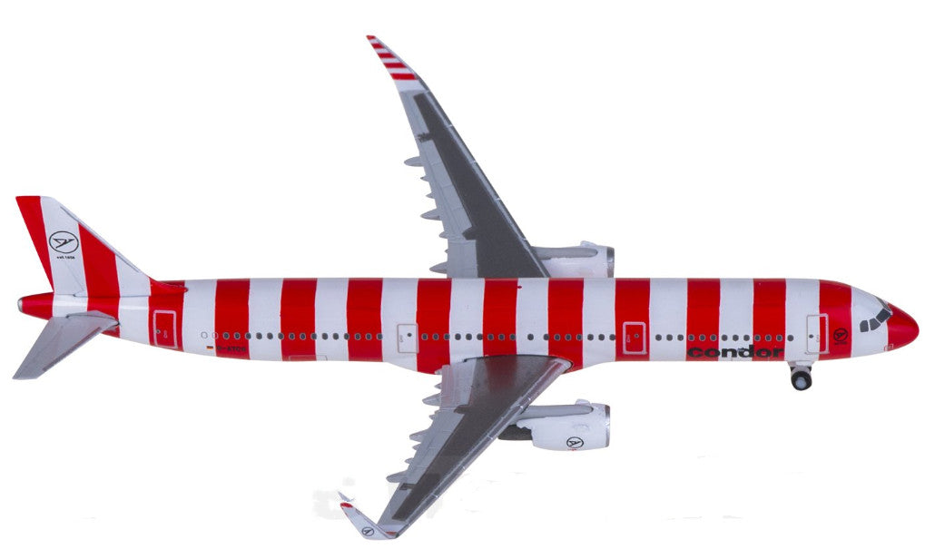 1:500 Herpa Condor AIRBUS A321 Passenger Aircraft Diecast Plane Airplane Model