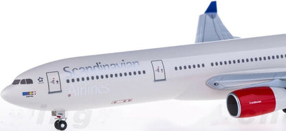 1:200 32CM Hogan SAS Scandinavian AIRBUS A330-300 Aircraft ABS Plastic Model