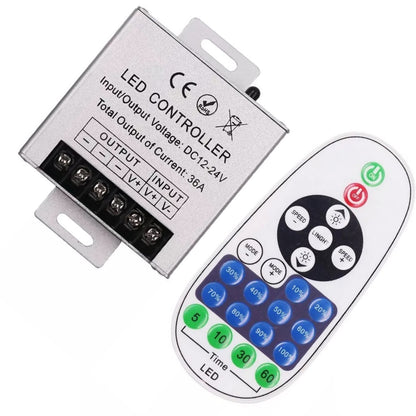 Infrared Models LED Light Dimmer Wireless IR 23Keys Remote Controller 36A 360W