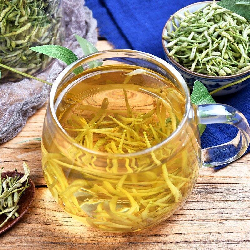60g/180g/300g 2023 Dried Honeysuckle Herbal Tea 100% Authentic Honeysuckle Tea