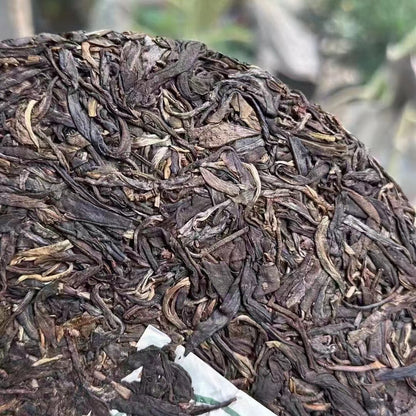 357g Yunnan Aegd Pu-erh Tea Cake 2009 Mansong Raw Puerh Old Tea Authentic Pu'er