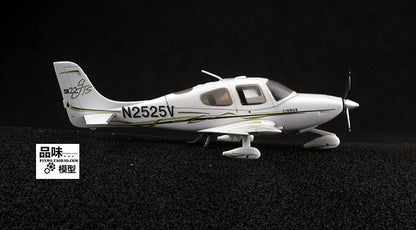 1/72 Cirrus SR22 single engine small aircraft alloy aircraft model