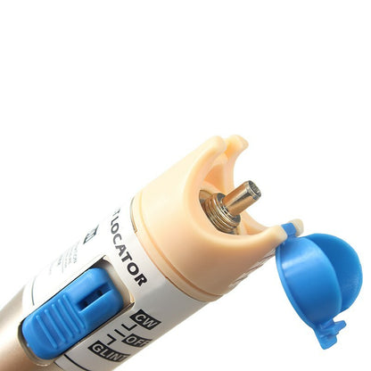 Golden 5km Fiber Test Pen 1MW Visual Fault Locator Red Light Source Red Pen
