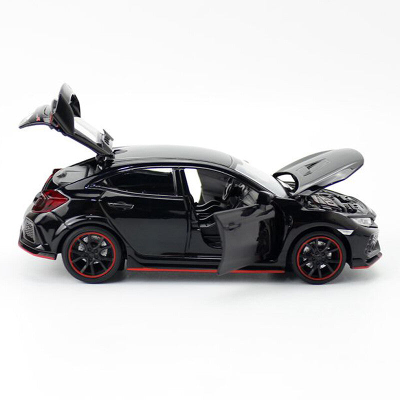 1/32 Honda Civic Type R Model Car Diecast Toy Cars Boys Toys Kids Gifts Black