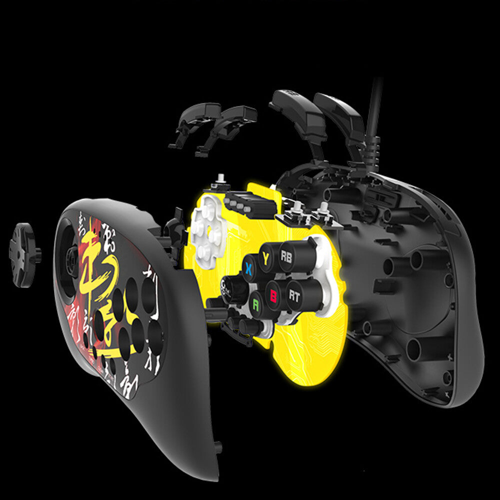 Betop C3 Thorn Shadow Fighting Wired Gamepad Arcade USB Joystick For PC Computer