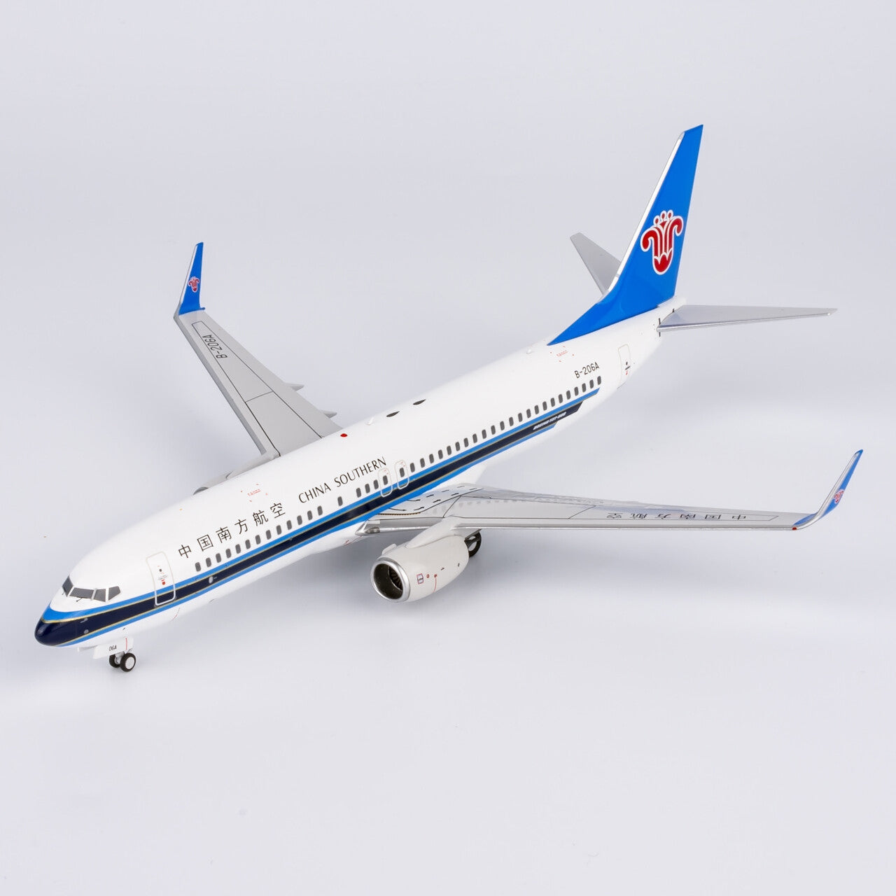 1:200 NGmodels China Southern B737-800 B-206A Passenger Airplane Diecast Model