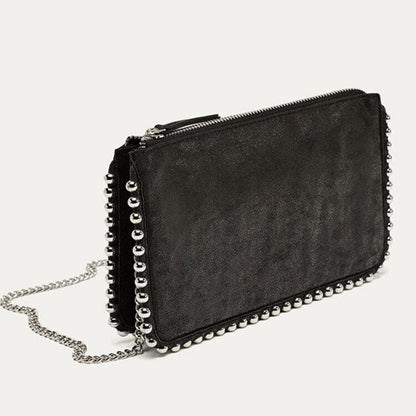 Chains Women Crossbody Bags Handbags Leather Lady Shoulder Bag Lady Small Flap