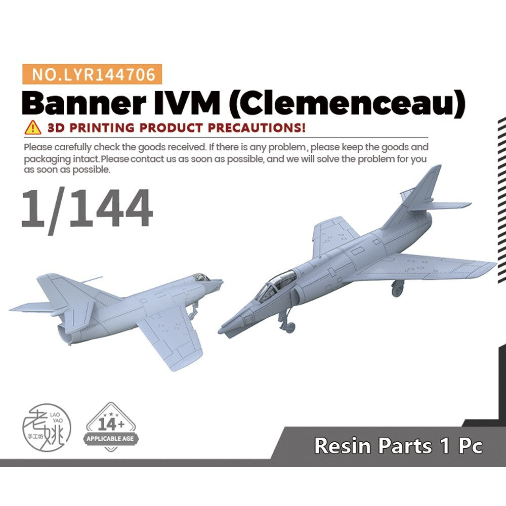 Yao's Studio LYR144706 1/144 Military Model Kit Banner IVM (Clemenceau)