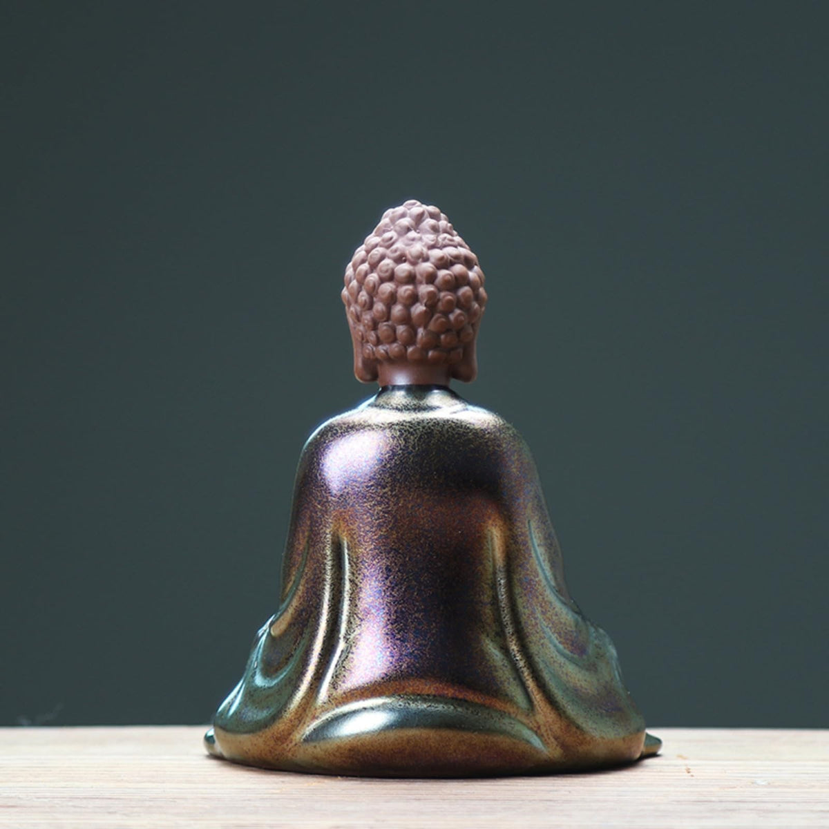 Retro Tathagata Ceramic Tea Pet 12cm Kung Fu Tea Set Decoration Tea Ceremony