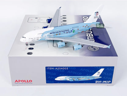 1:400 APOLLO Hifly AIRBUS A380 Passenger Plane Airplane Diecast Aircraft Model
