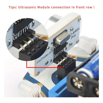 ELECFREAKS microbit Mini Cutebot Kit Compatible with BBC Micro:bit V2 and V1,...