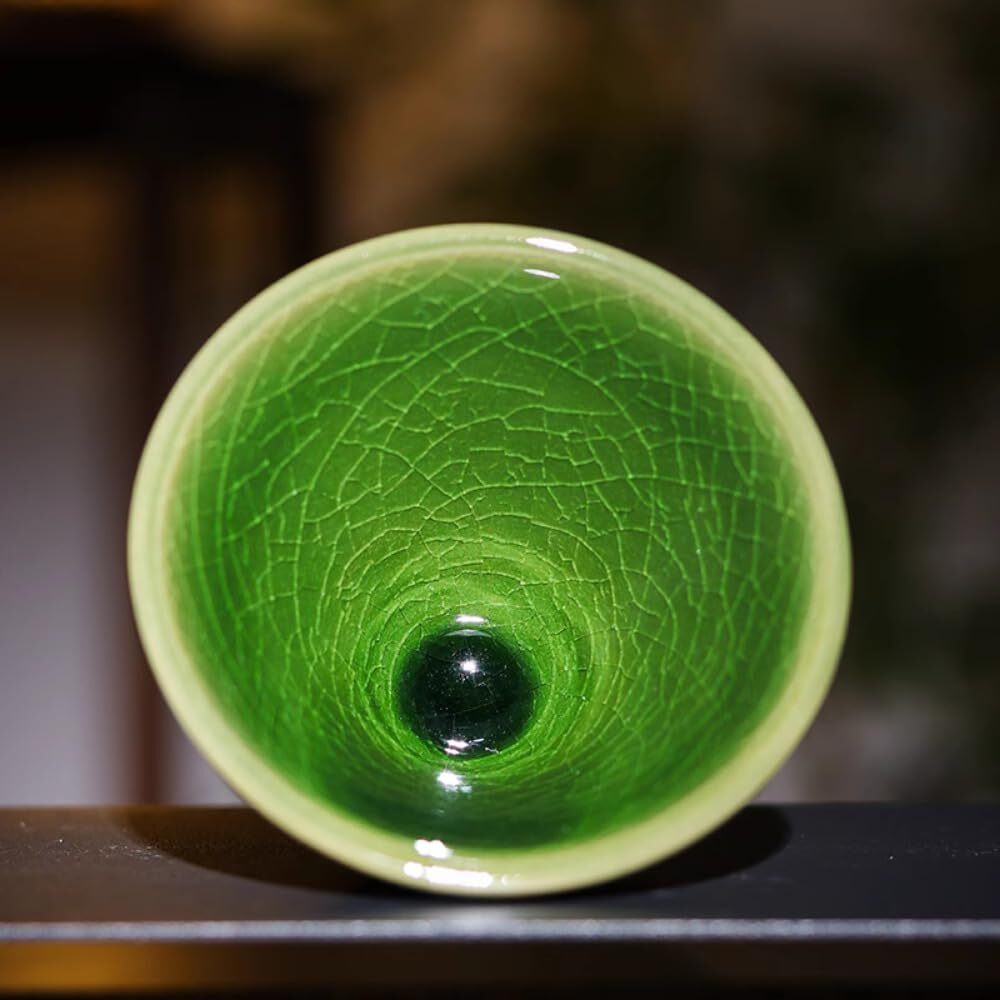 75ml Jianzhan Master Cup Tea Cup Ice Cracking Glazed Ceramic Tea Cup