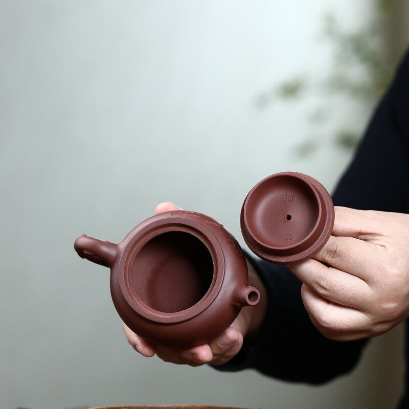 Handmade Tea Pot China Original Ore Real Yixing Zisha Dicaoqing Clay Marked Pots