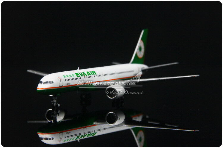1:400 JC WINGS EVA AIR BOEING 757-200 Passenger Airplane Diecast Aircraft Model