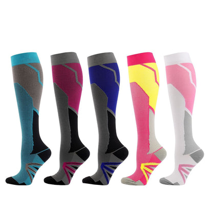 5/6pairs Compression Socks Stockings Womens Mens Knee High Medical
