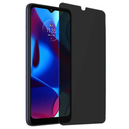 For Motorola Moto G Pure (2021) Privacy Tempered Glass Anti-Spy Screen Protector